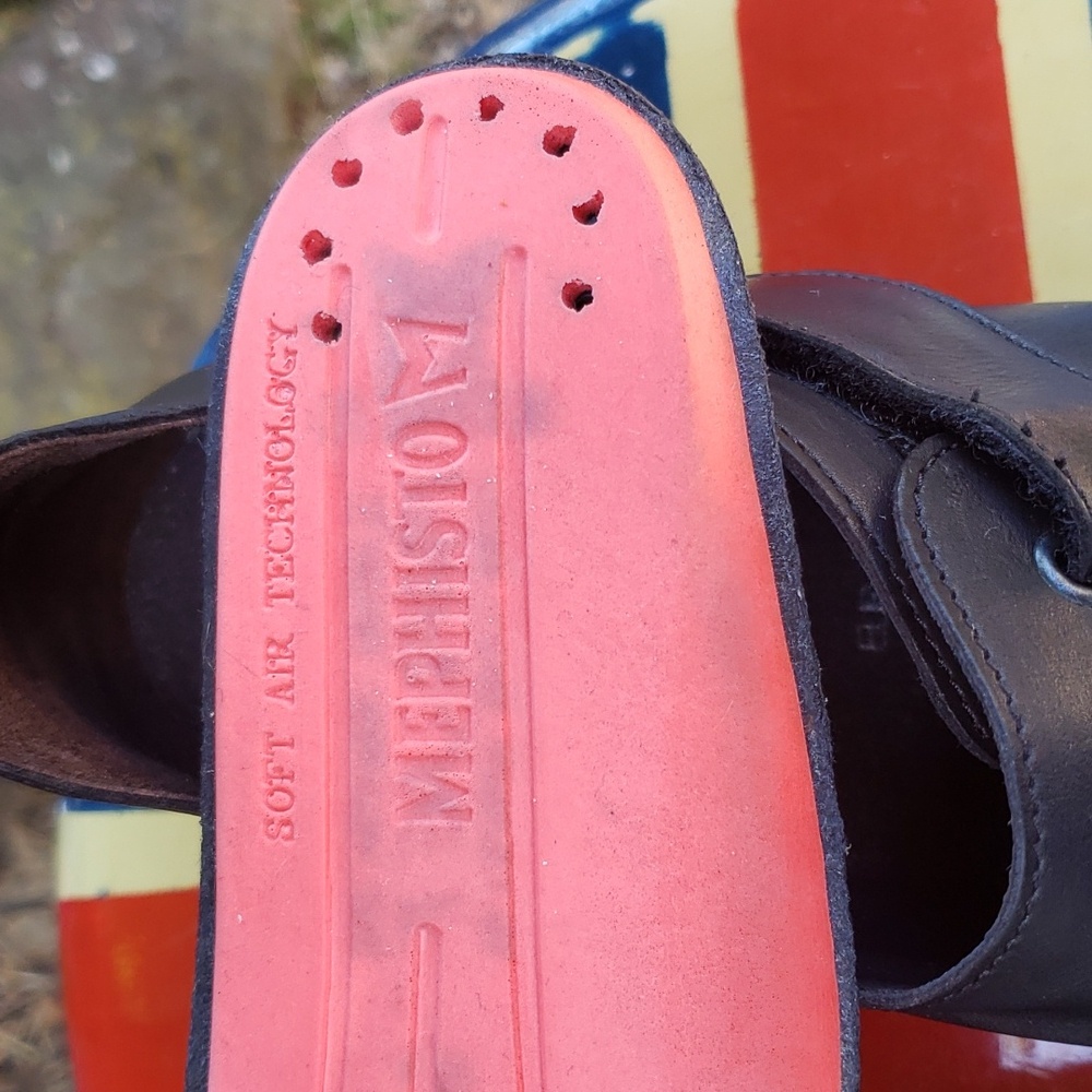 Mephisto Black Luce Flats Size 10 - Picture 5 of 16